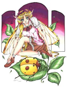 FaeLadyBug Illustration