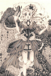 Scintillating Ember Drawing