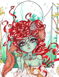 Shelled Arvia Illustration